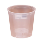 Maceta de cultivo transparente para orquídeas 12 cm