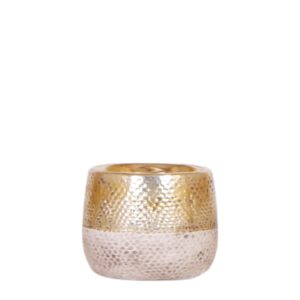 Elite pot | zilver,  brons - ø 6 cm, Goud