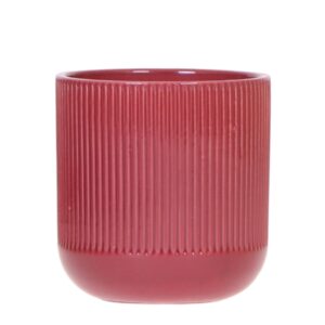 Maceta Flare | rojo - 9 cm