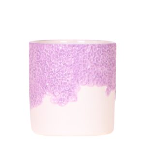 Bloom sierpot | paars - ø 9 cm