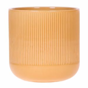 Flare sierpot | oker - ø 12 cm