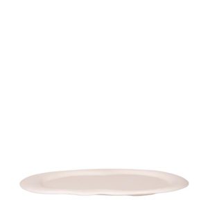 Décoration | Plateau ovale Cloud Ø 30 cm | Travertin
