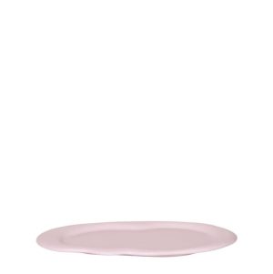 Cloud plate | Oval serving tray Ø30cm | pink