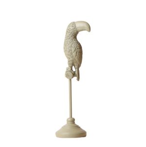 Decoración | figura de tucán | verde