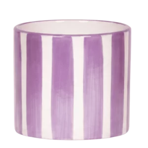 Painted Stripe sierpot | Paars