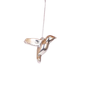 Kerstbal | Kolibri Zilver