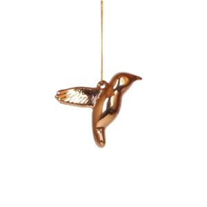 Kerstbal Kolibri | Brons